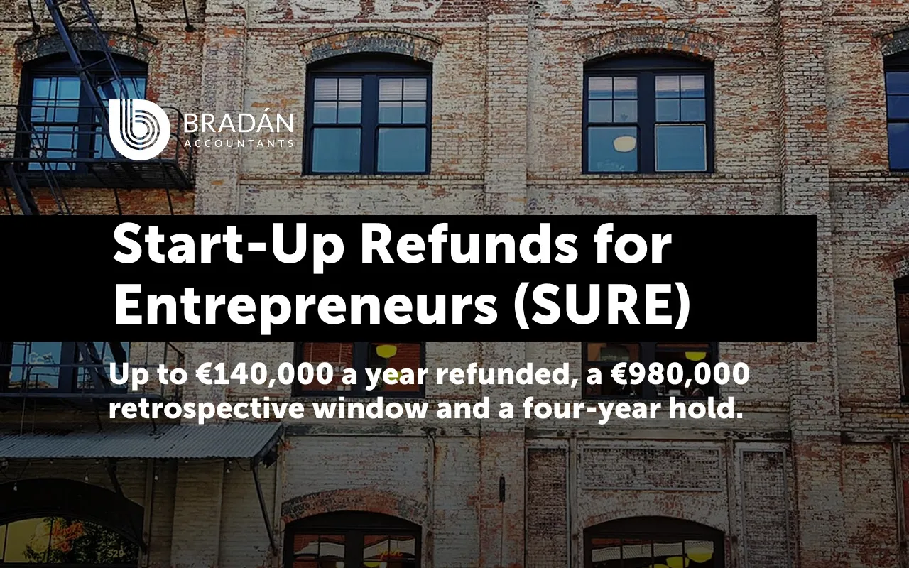 Start-up Refunds for Entrepreneurs (SURE): the 2026 guide for Irish founders